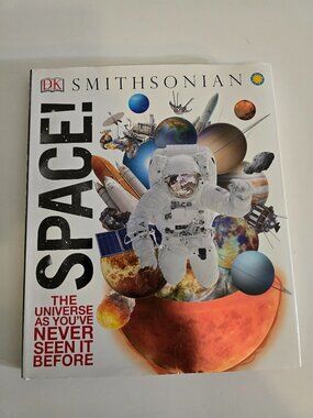 DK Smithsonian Space The Universe Hardcover Astronomy Science Book
